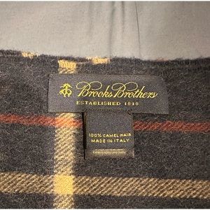 Brooks Brothers Camel Hair Scarf
